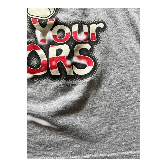 M&M USA Show Your Colors Stars & Stripes Shirt Y2K - Picture 4 of 5